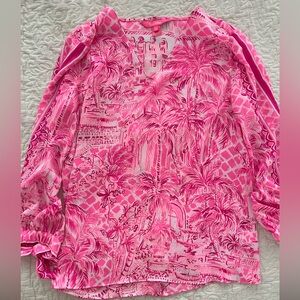 Lilly Pulitzer Blouse- worn once! Size XSmall!